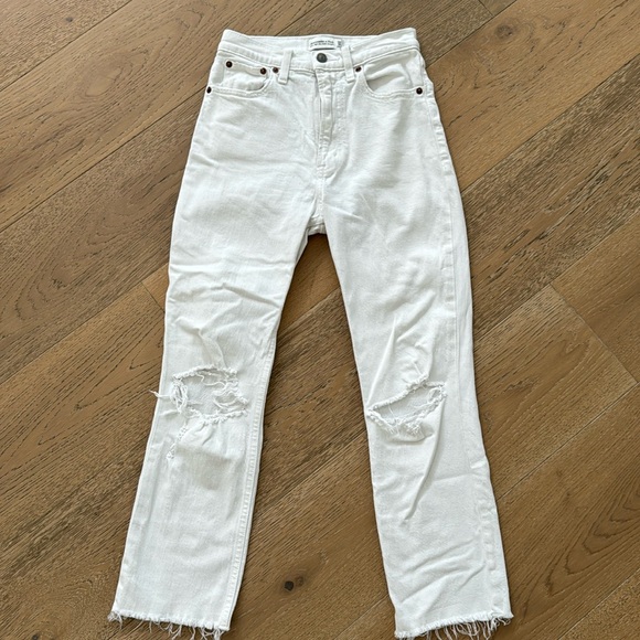 Abercrombie & Fitch Denim - Abercrombie & Fitch jeans. Ultra high rise ankle straight 24/00